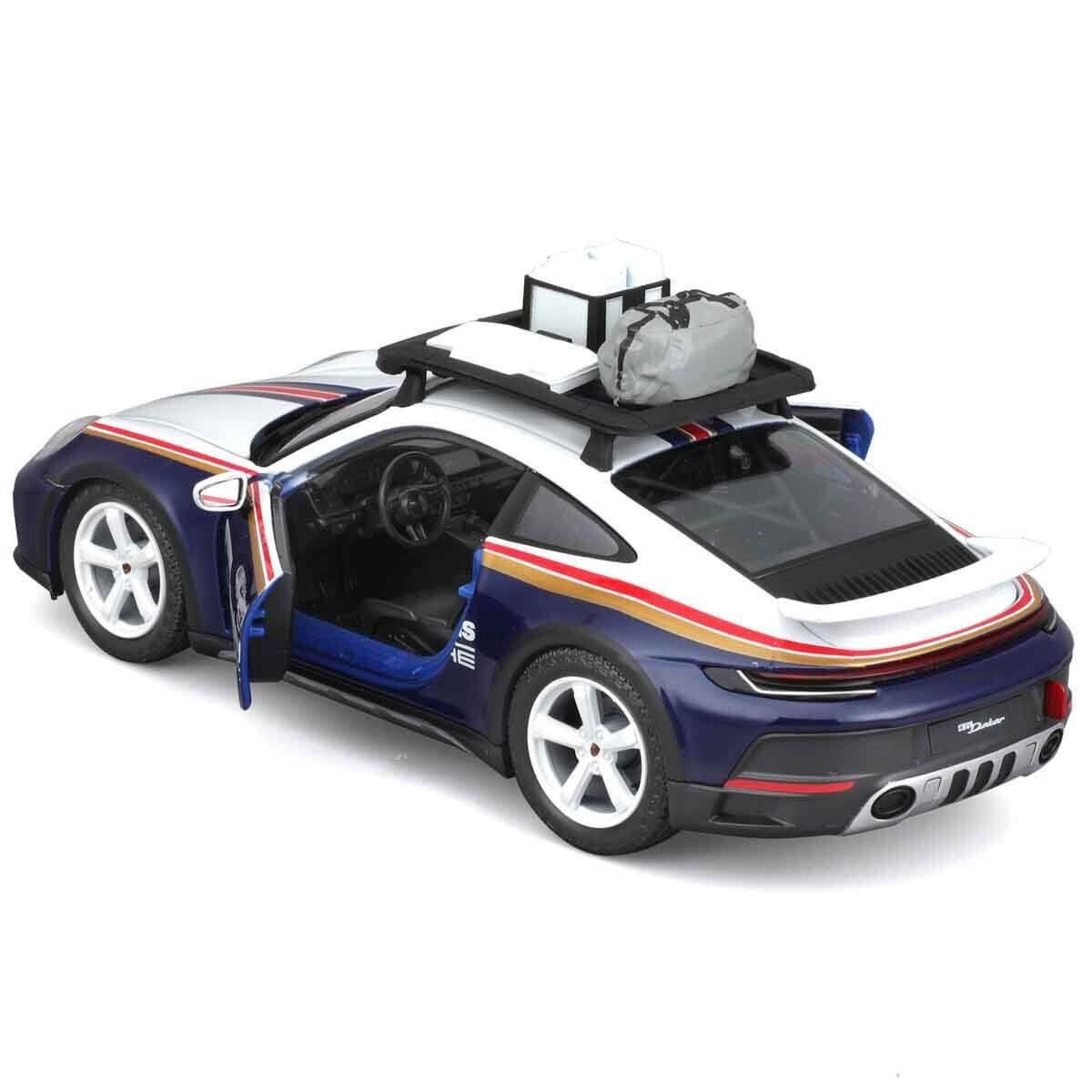 28029 Burago 1:24 Porsche 911 Dakar Model Araba -sunman
