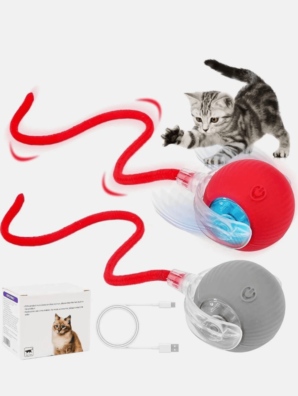 Otomatik Hareketli Kedi Oyuncağı