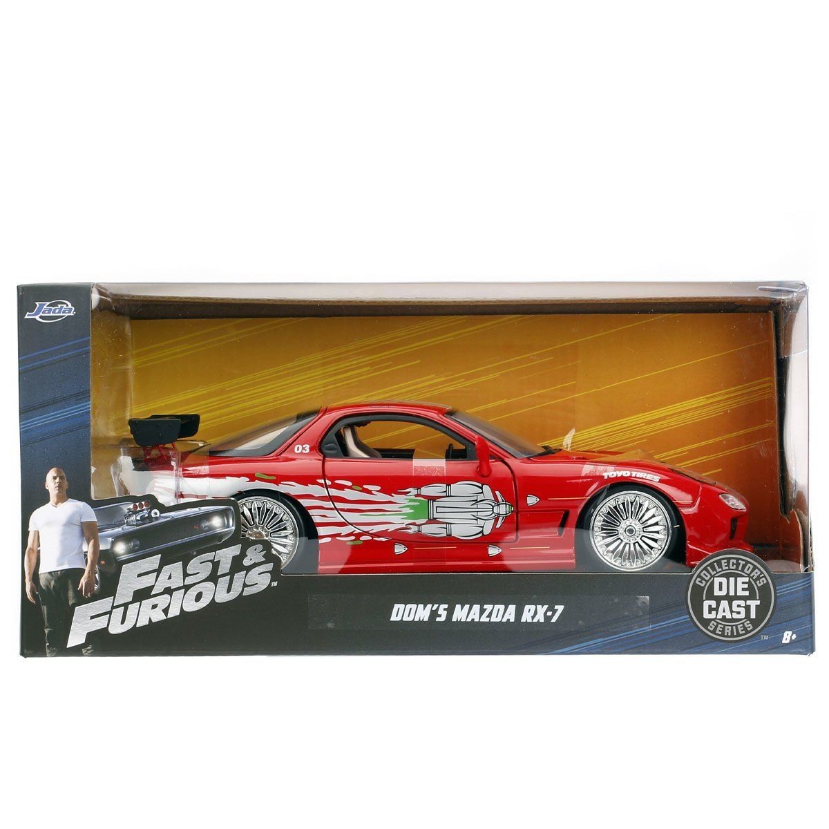 25303033 Hızlı Ve Öfkeli 1993 Mazda Rx-7 1:24 - Simba