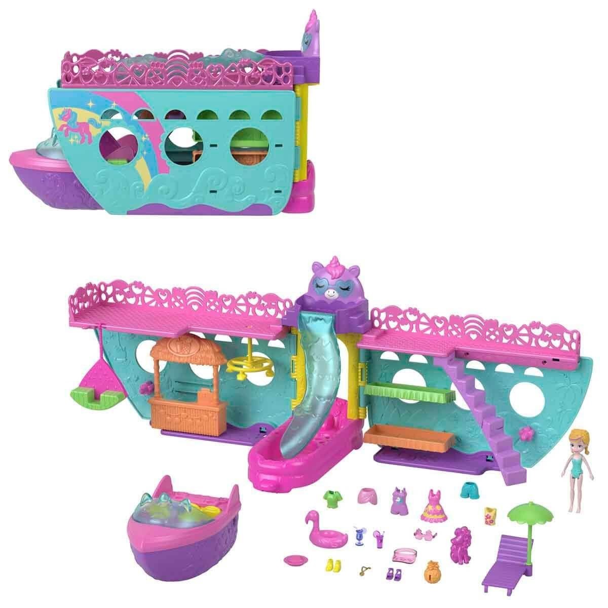 Hwp26 Polly Pocket Unicorn Bot Oyun Seti