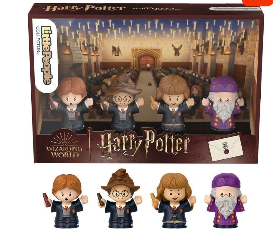 Hvg45 Little People Collector Harry Potter Ve Felsefe Taşı 4lü Figür Paketi