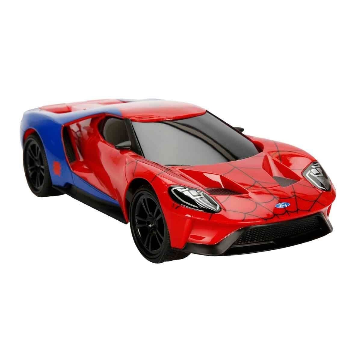 7038 1:16 Marvel Spiderman 2017 Ford Gt Usb Şarjlı Uzaktan Kumandalı Araba