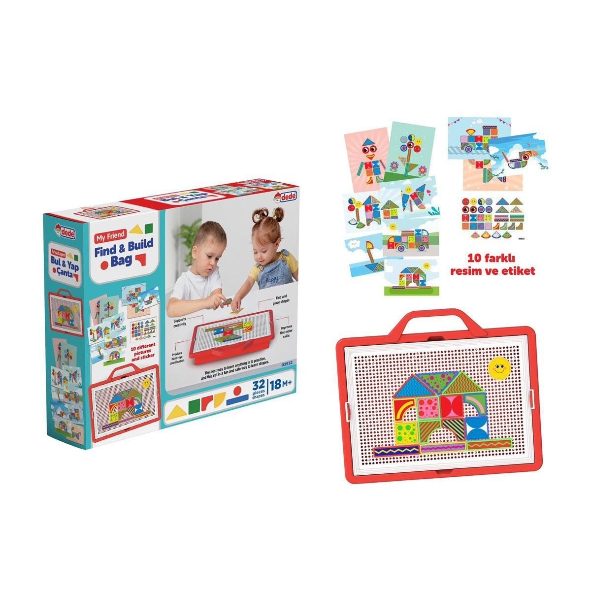 03932 Arkadaşım Bul Yap Çanta -dede