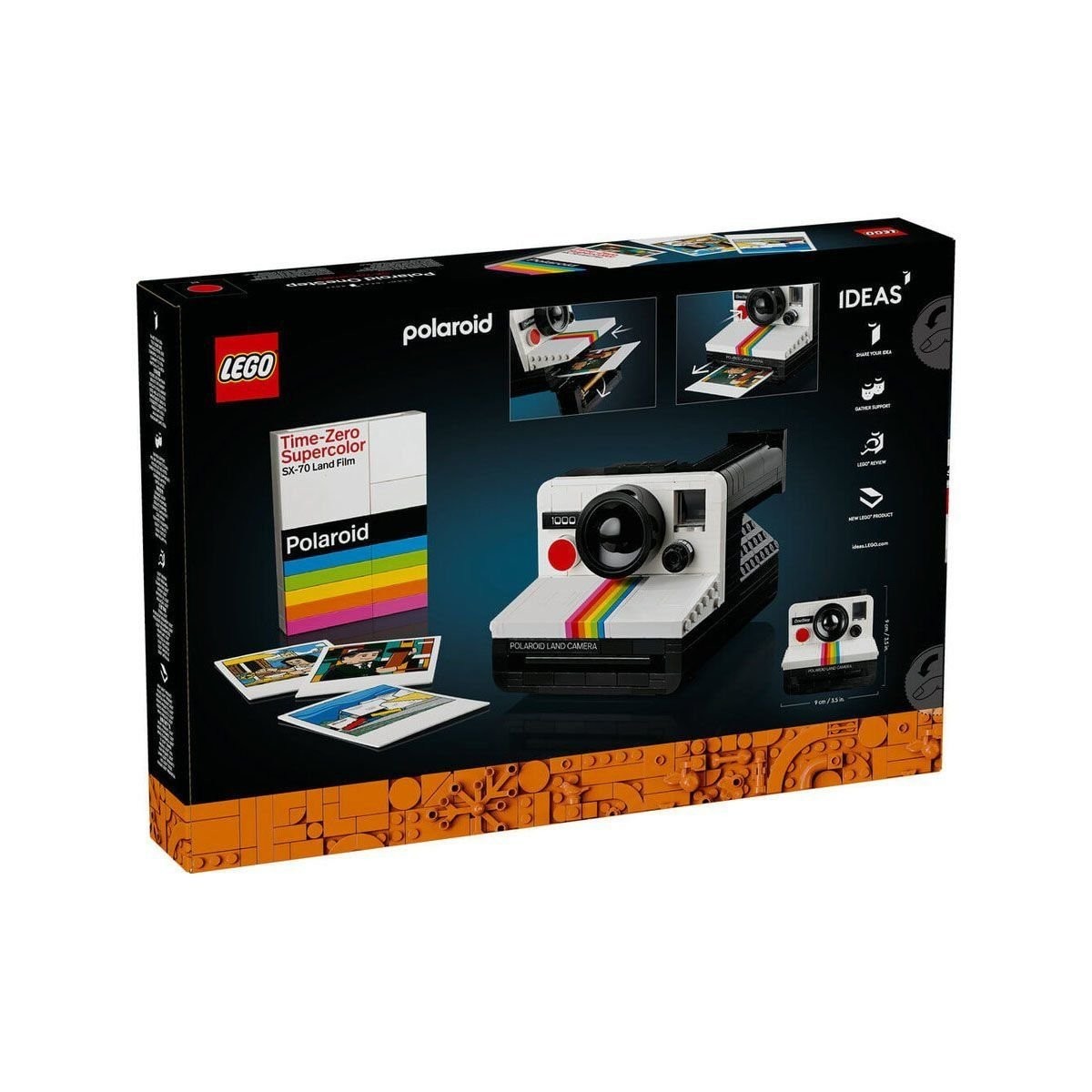 21345 Lego İdeas Polaroid Onestep Sx-70 Kamera 516 Parça +18 Yaş