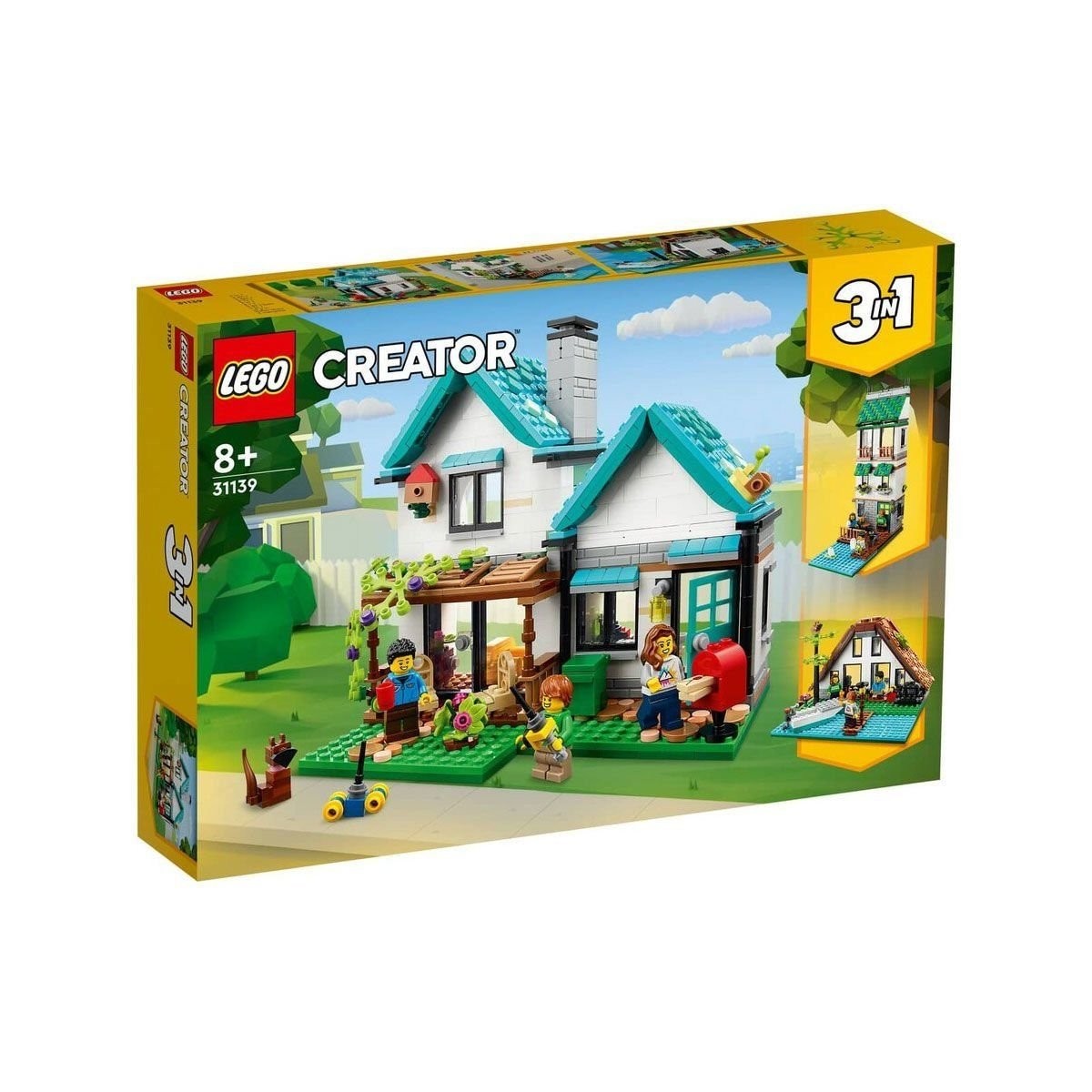 31139 Lego Creator 3in1 - Cozy House 808 Parça +8 Yaş