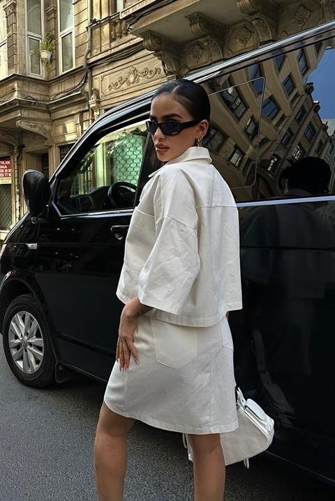 Naomi Gabardin Etek Takım 9740-08