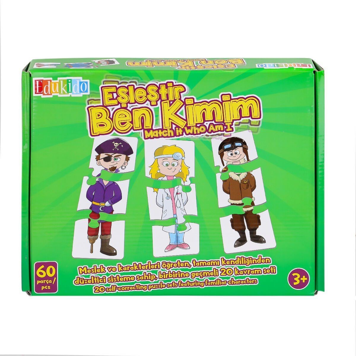Edu-1014 Eşleştir Ben Kimim -chiva