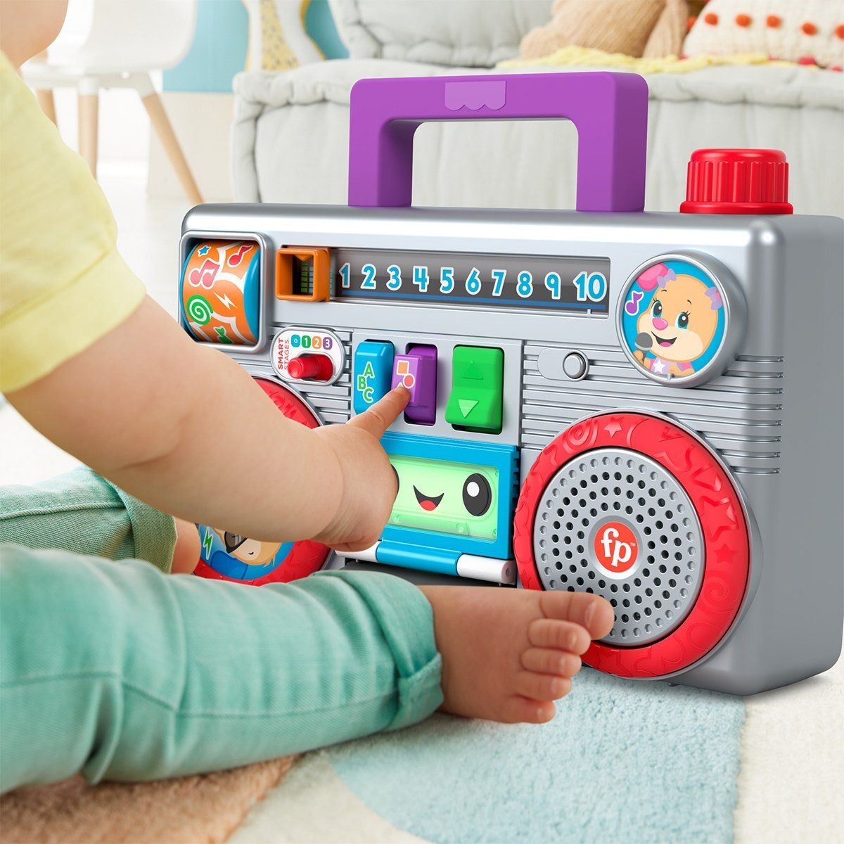 Gyc04 Fisher-price® Eğlenceli Müzik Kutusu, Türkçe-ingilizce / +6 Ay