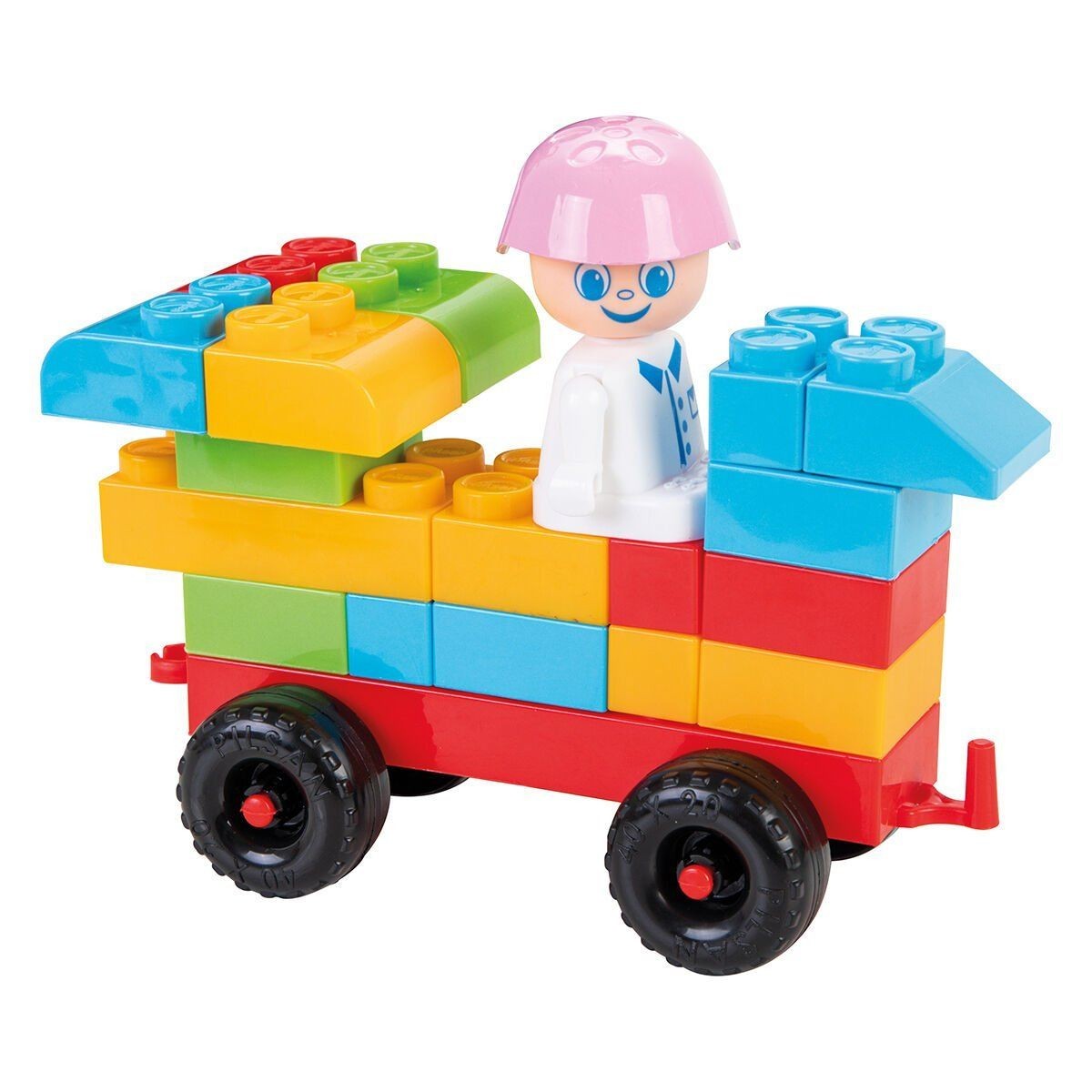 03 592 Midi Blok Seti 98 Parça 9 Litre Saklama Kabı -pilsan Oyuncak