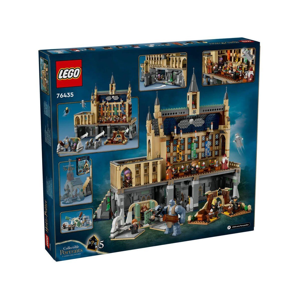 76435 Lego Harry Potter - Hogwarts Büyük Salon 1732 Parça +10 Yaş