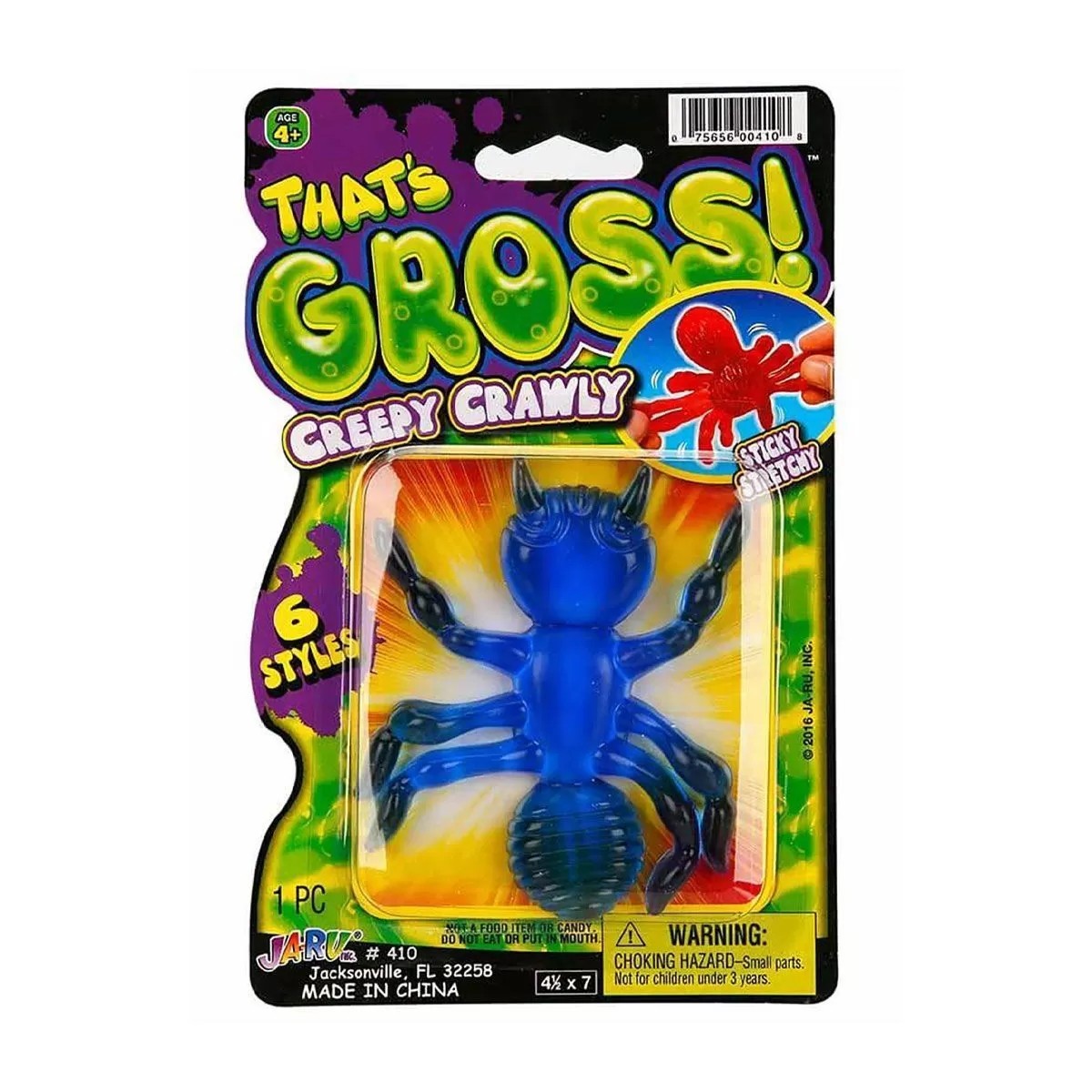0410 Streç Gross Creepy Crawly Esnek Böcekler -sunman