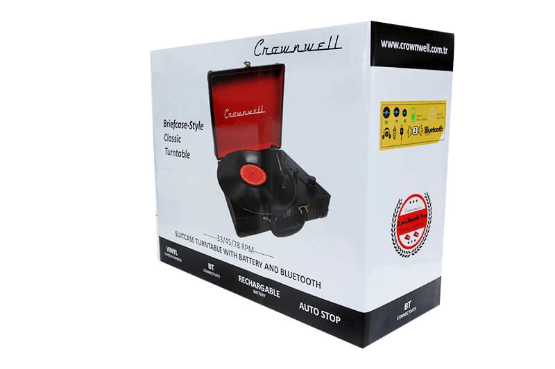 Pikap Çantalı Crownwell Bluetooth Ve Şarjlı