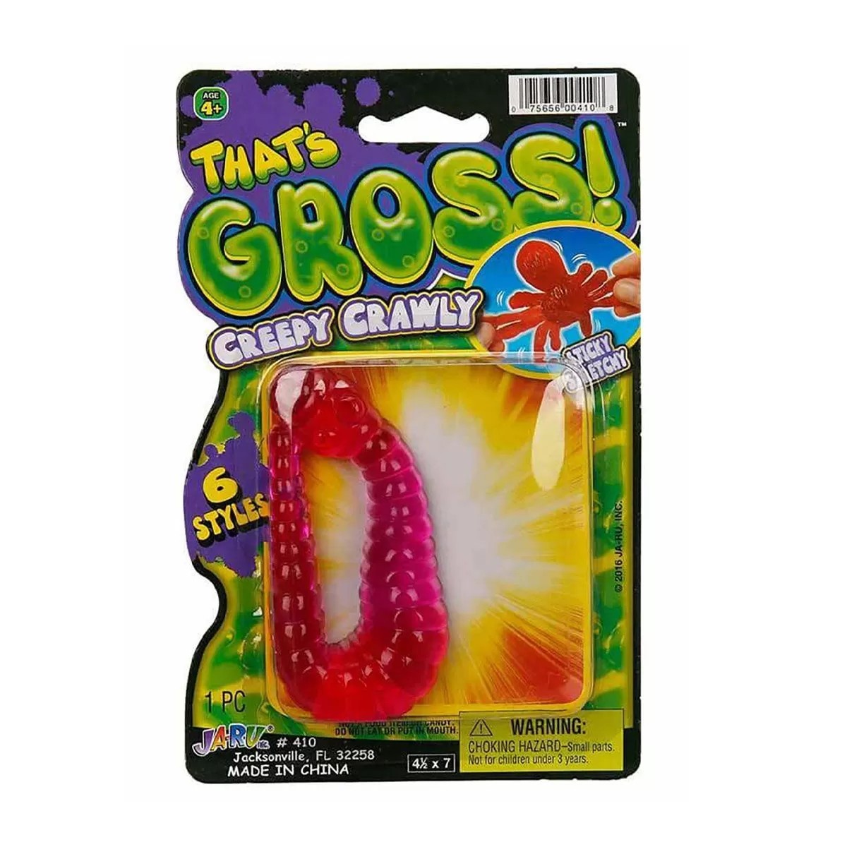 0410 Streç Gross Creepy Crawly Esnek Böcekler -sunman
