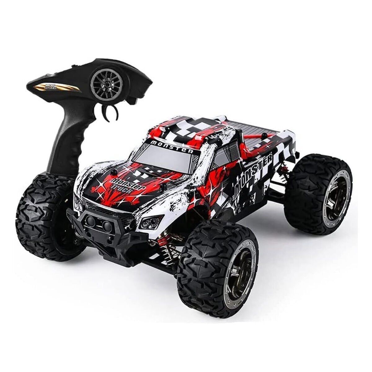 866-1602 Kumandalı 1:16 70 Km/h Brusless Araba 4x4