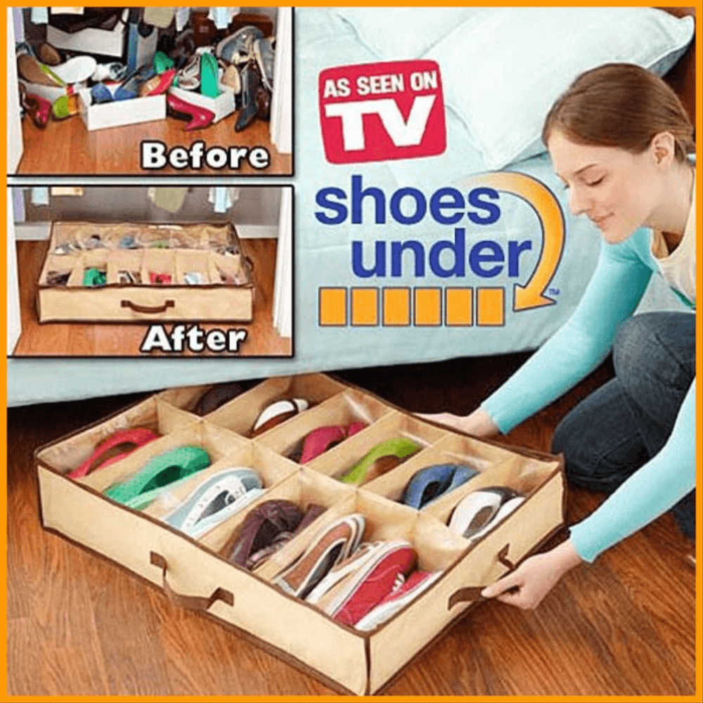 Shoes Under (portatif Ayakkabı Saklama Hurcu)