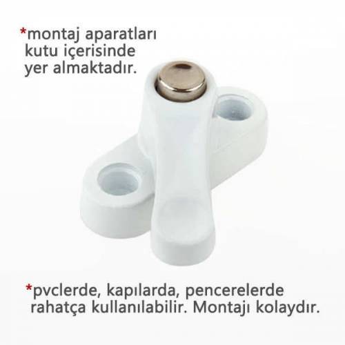 Pvc Kapı Pencere Emniyet Kilidi - Çelik