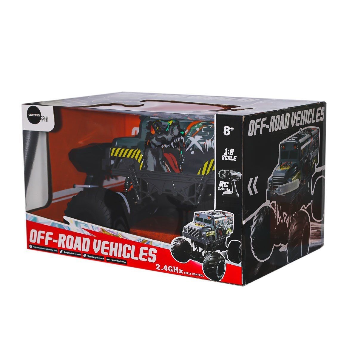 Uj99-t203 Kumandalı Off-road 1:8 Araba -gepettoys