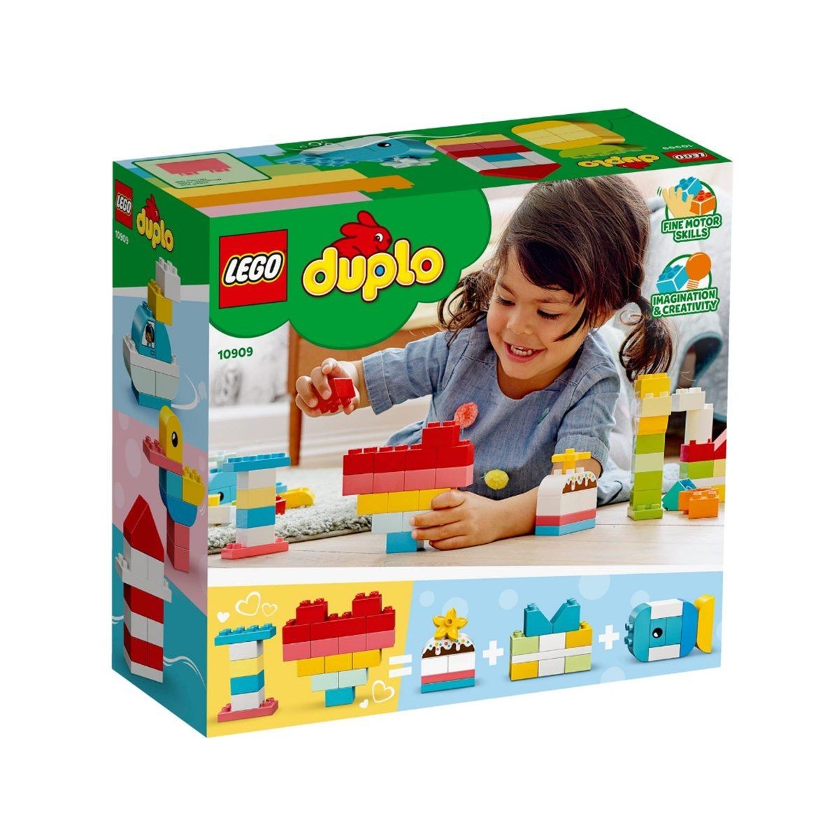 10909 Lego® Duplo® Kalp Kutusu / 80 Parça / +1,5 Yaş