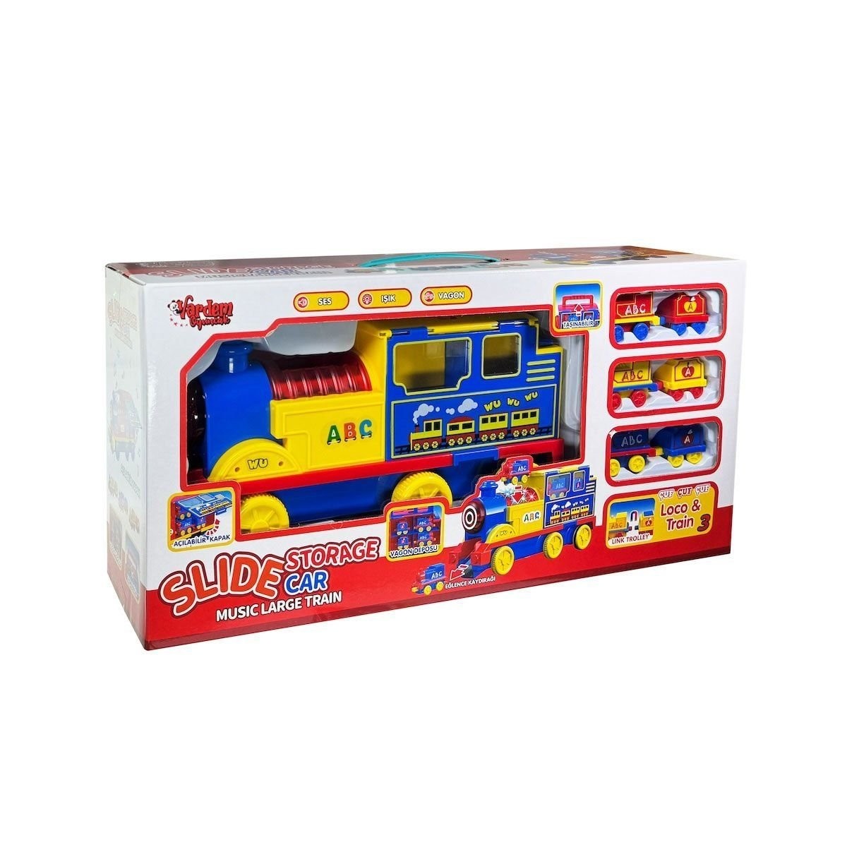 Lfı-9522 Işıklı Müzikli İnteraktif Tren