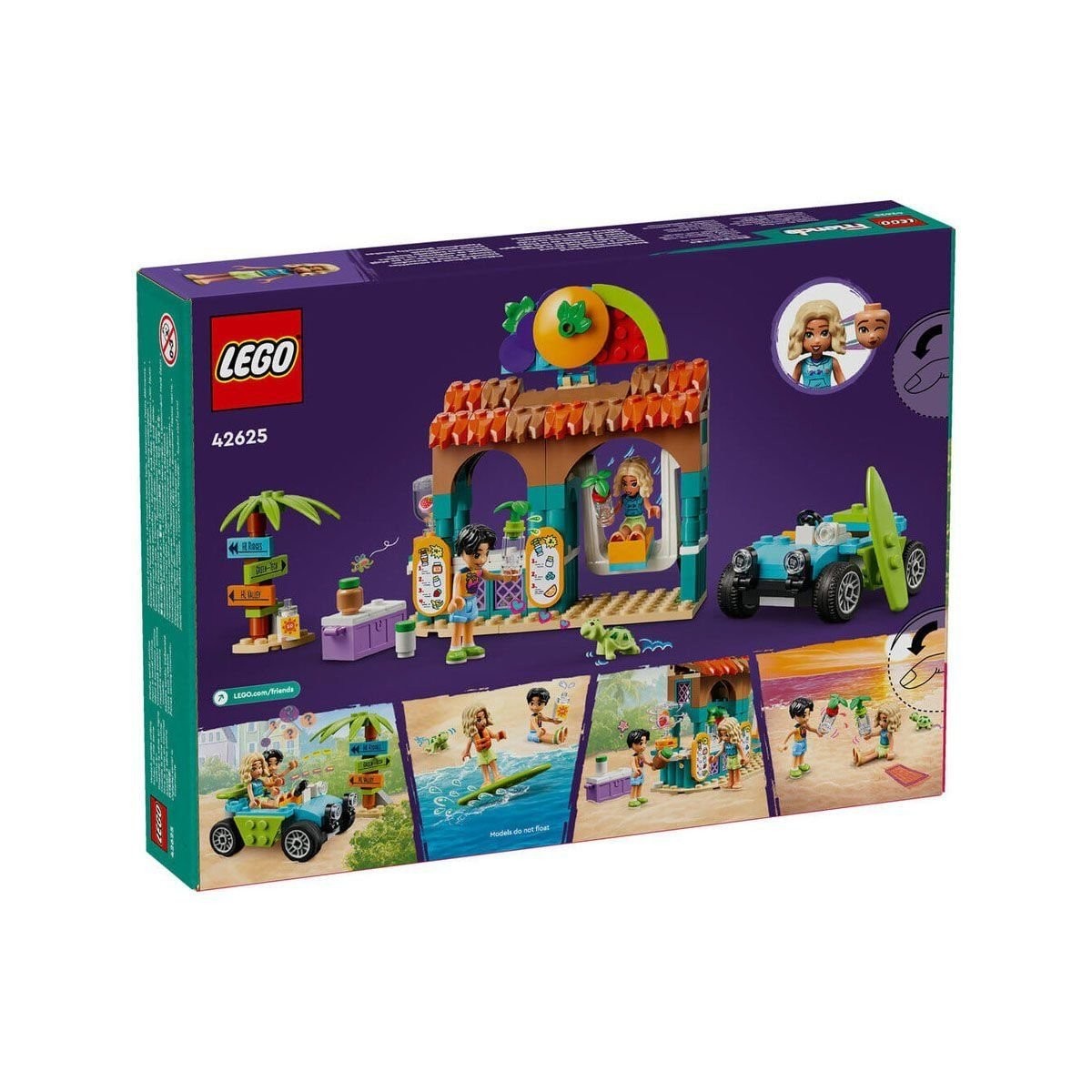 42625 Lego Friends Plaj Smoothie Standı 213 Parça +6 Yaş