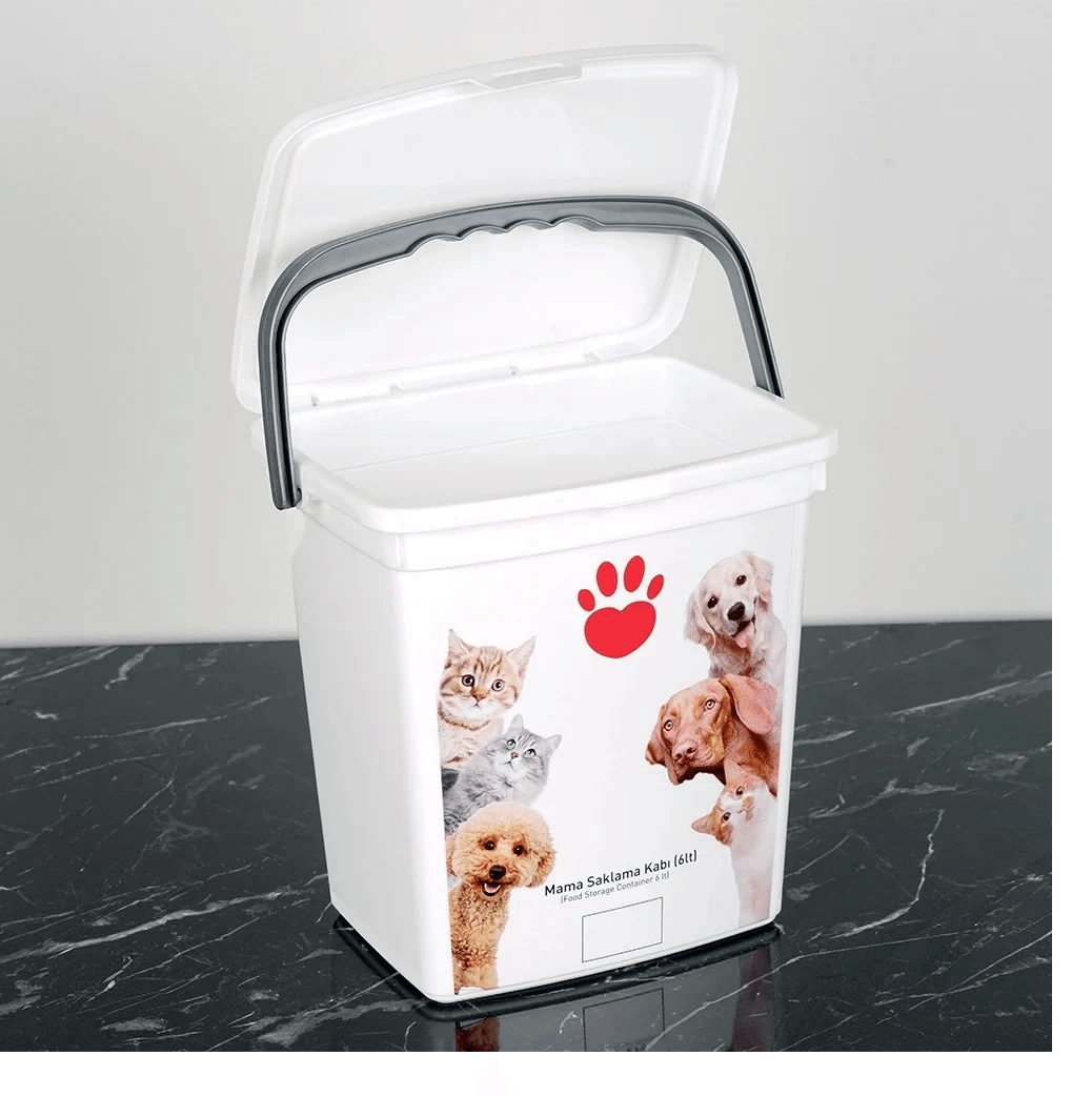 Mama Saklama Kabı - Kapaklı Çok Amaçlı Organizer 6lt