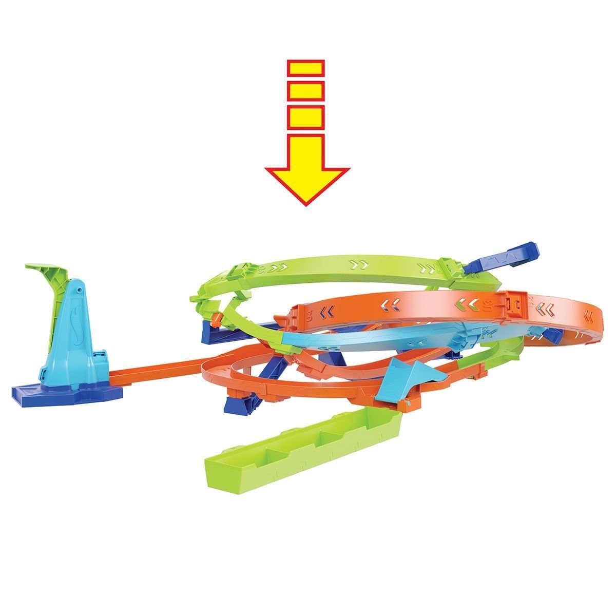 Htk16 Hot Wheels Bumerang Çemberli Yarış Pisti