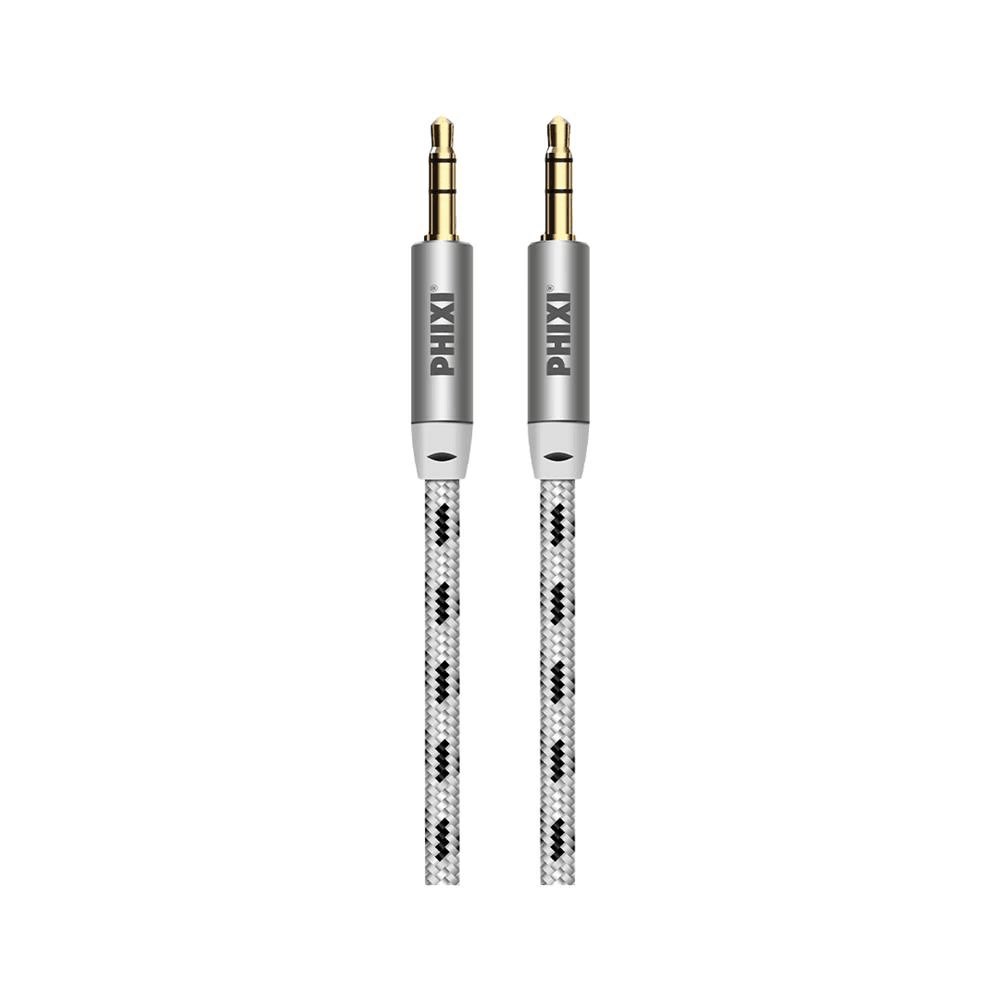 Basic A810 Hasır Örgü 3.5mm Aux Kablo