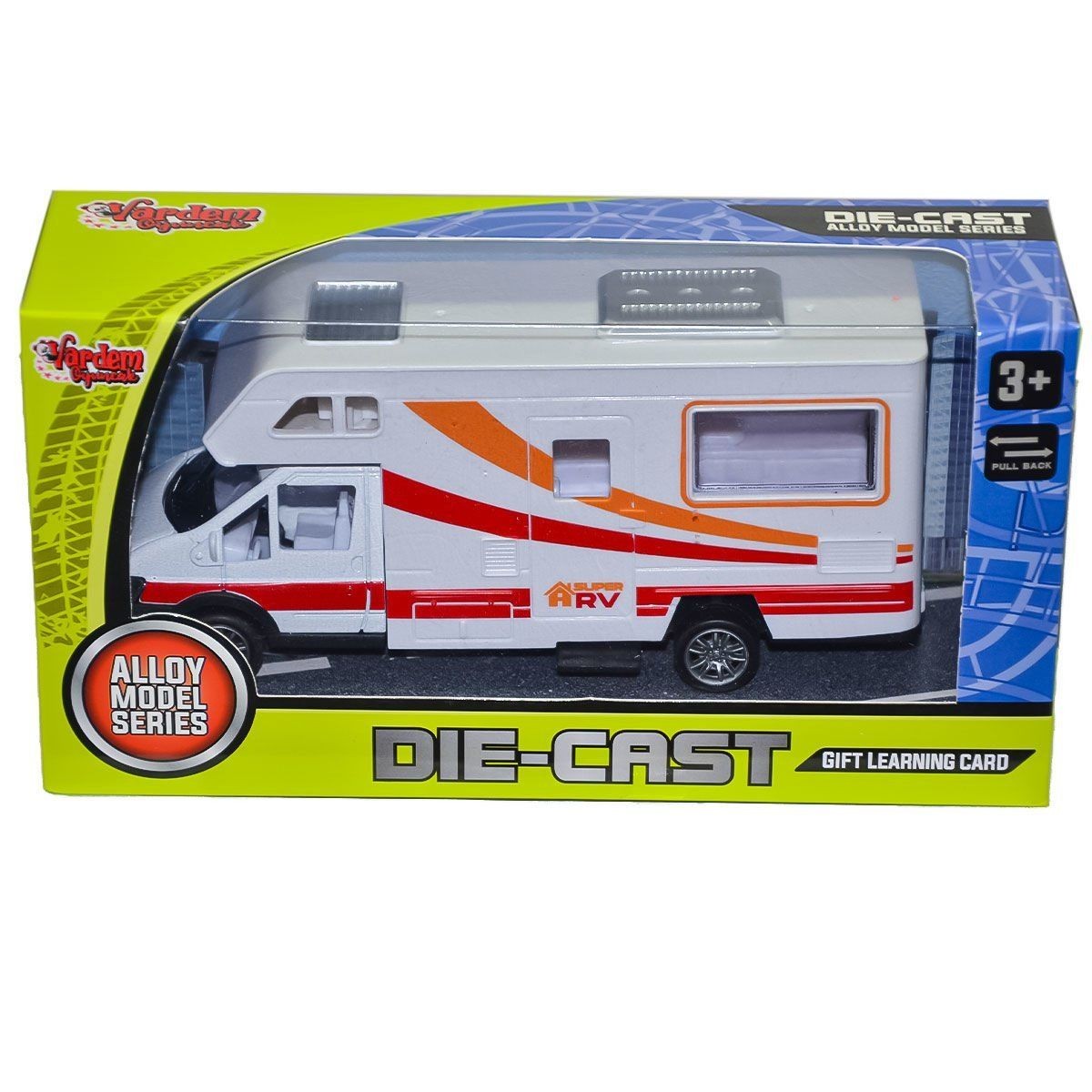 Xfd889-311 Kutulu Çek Bırak Die-cast Karavan - Vardem Oyuncak