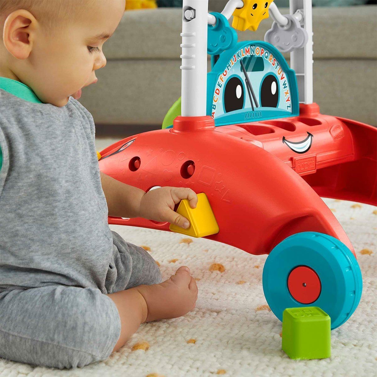 Hjp48 Fisher-price İlk Arabam Çift Yönlü Yürüteç