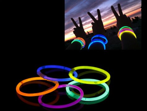 10 Adet Glow Stick Bracelet Fosforlu Kırılan Çubuk Bileklik