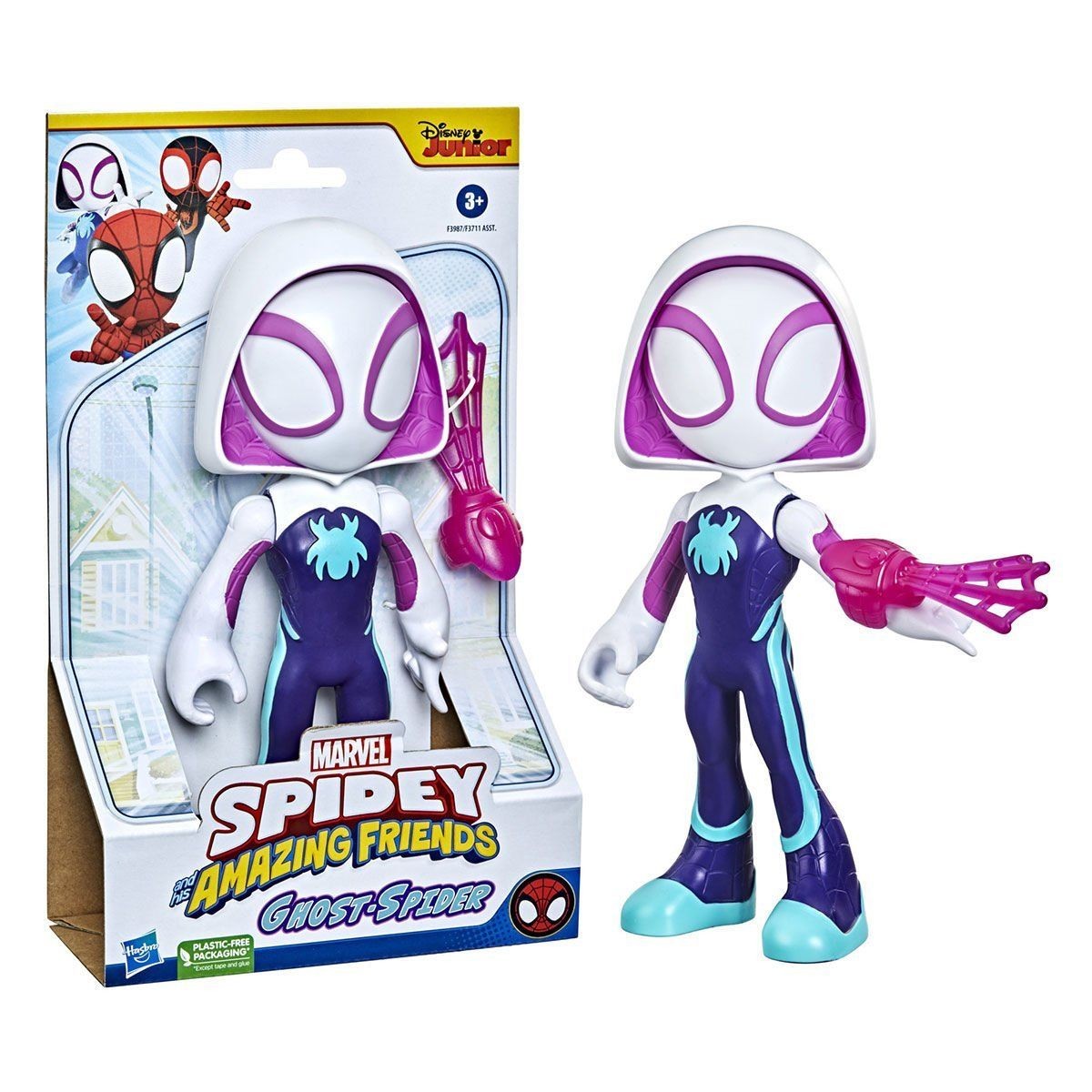F3988 Spidey Ve İnanılmaz Arkadaşları - Dev Figür Miles Morales +3 Yaş