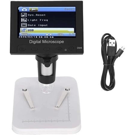 1000x 2.0mp Usb Dijital Elektronik Mikroskop 8 Lcd Ekran Vga Büyüteç Dm4s