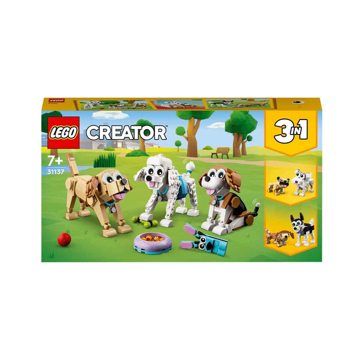 31137 Lego® Creator 3in1 Sevimli Köpekler 475 Parça +7 Yaş