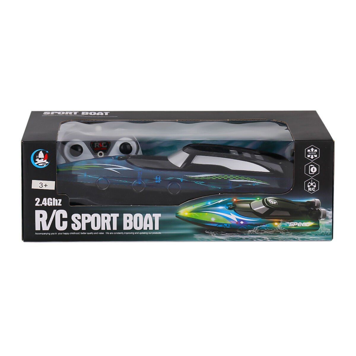 A3504-1 Kumandalı Şarjlı Spor Bot -canem Oyuncak