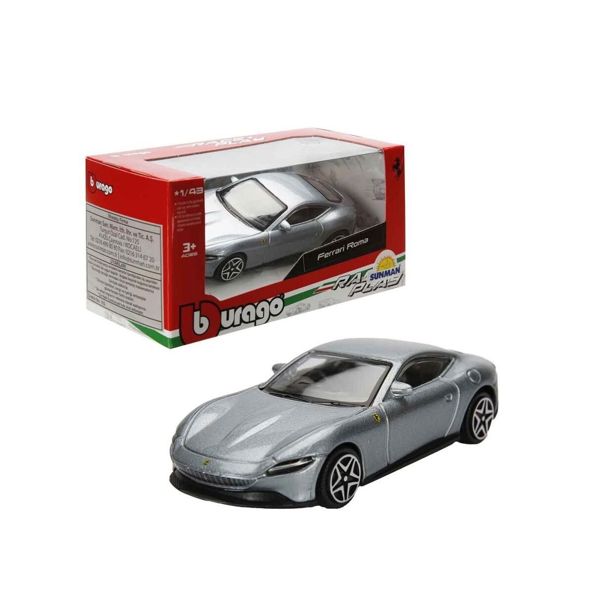 36000 Burago Race Play 1:43 Model Arabalar -sunman