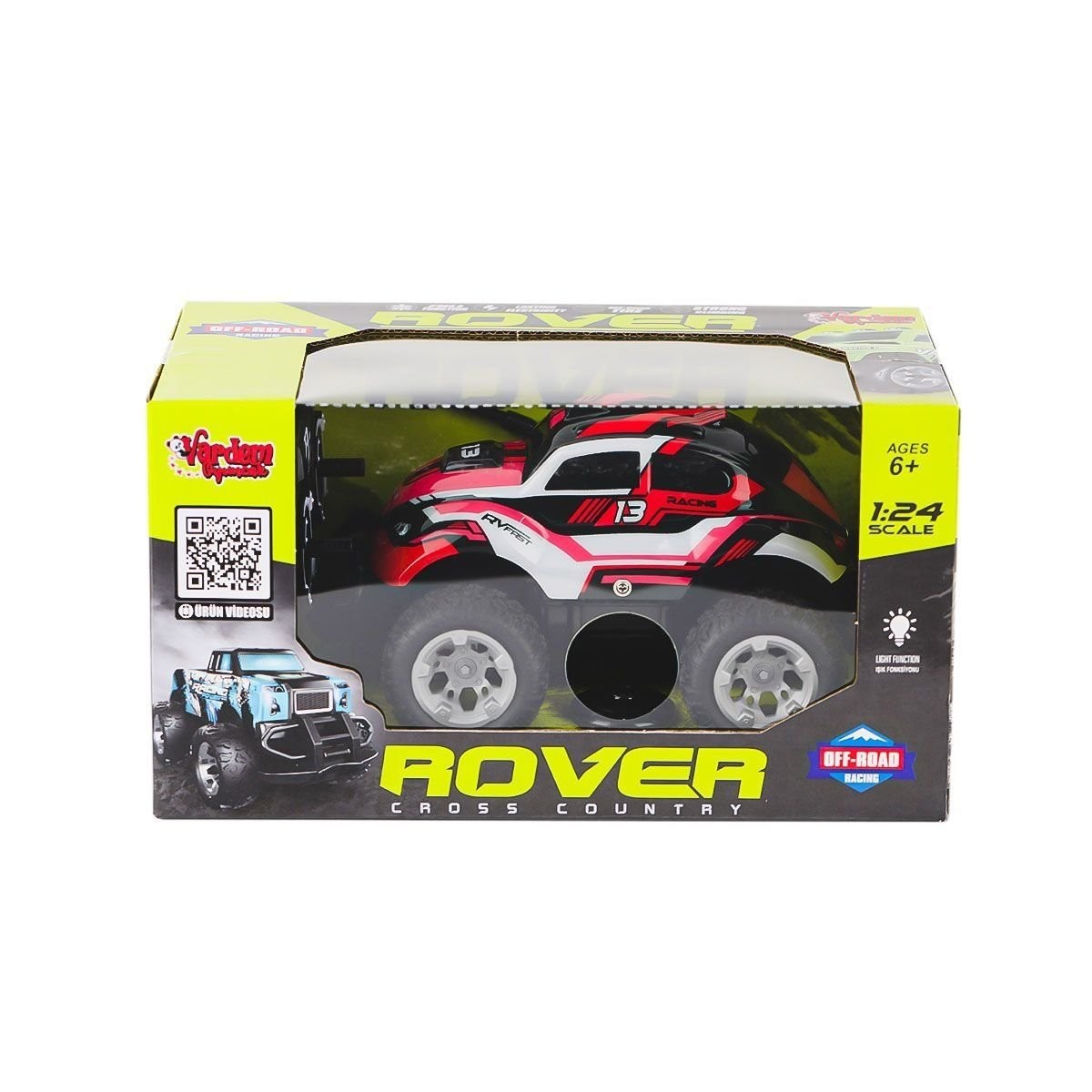 Syr-666-842-3-4-5-6-7 Kumandalı Şarjlı Rover Off Road Işıklı Araba 1:24 -vardem Oyuncak