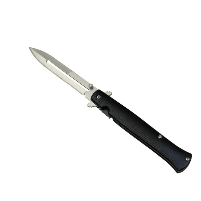 Çakı Metal Delikli Kabzalı 23 Cm , Yarı Otomatik