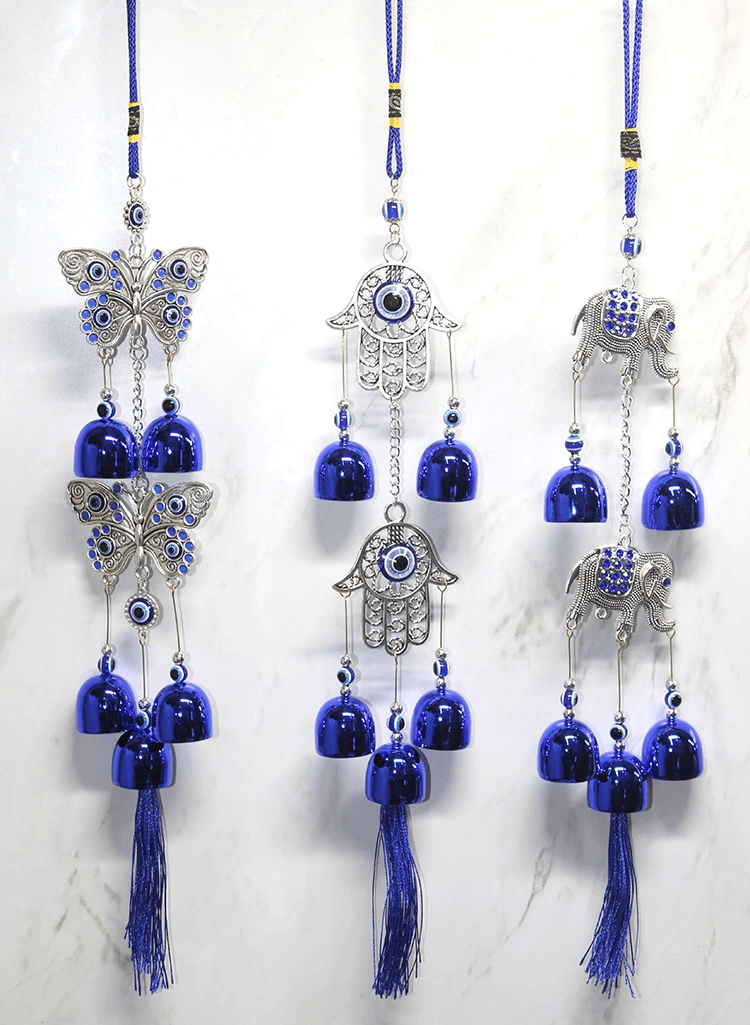 Metal Nazar Boncuğu Çan Alk3487
