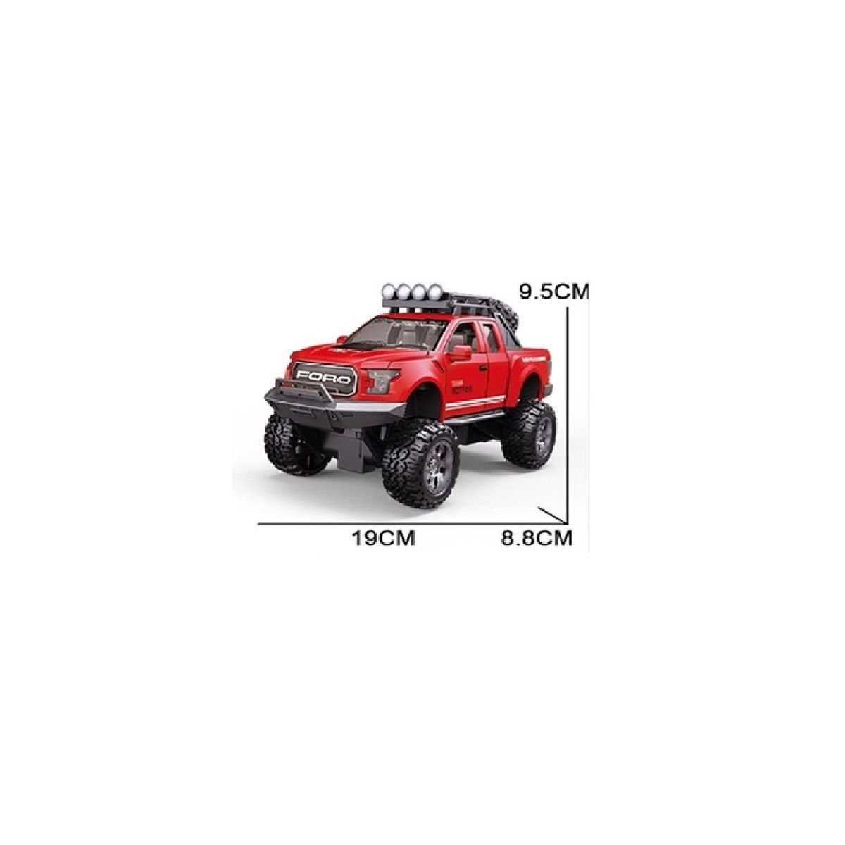 Mg-d700-01 Sürtmeli Işıklı Müzikli Off-road Lüks Araba -vardem Oyuncak