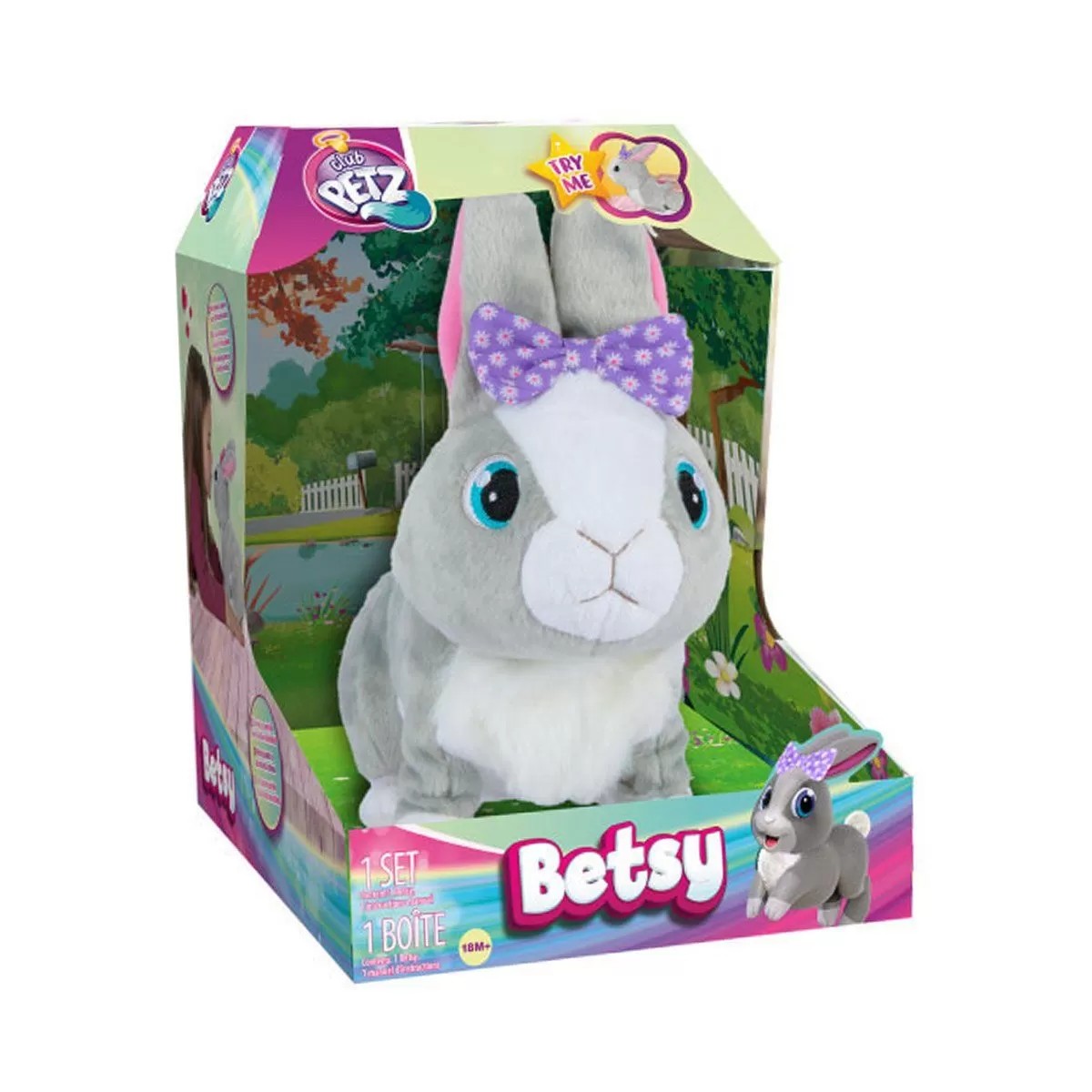 9586 Sesli Ve Hareketli Peluş Tavşan Betsy -sunman