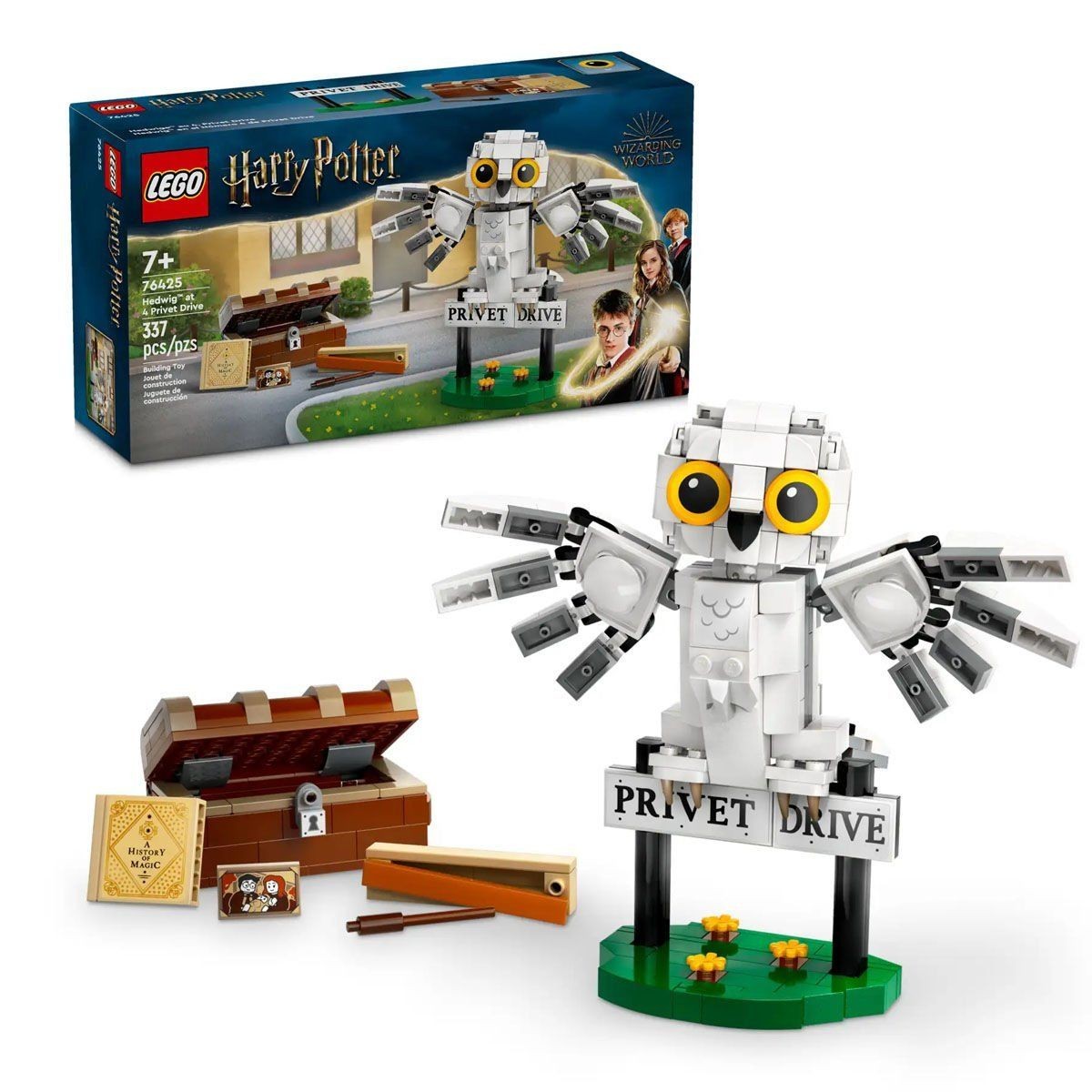 76425 Lego Harry Potter - Hedwig, Privet Drive 4 Numarada 337 Parça +7 Yaş