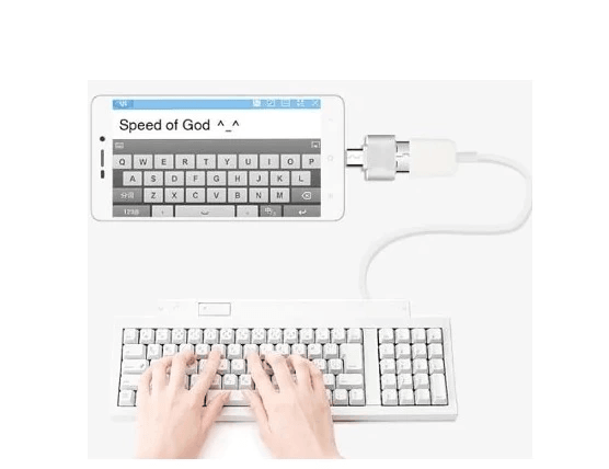 Usb To Micro Usb Ye Dönüştürücü - Klavye Mouse Joystick Telefona Bağlama