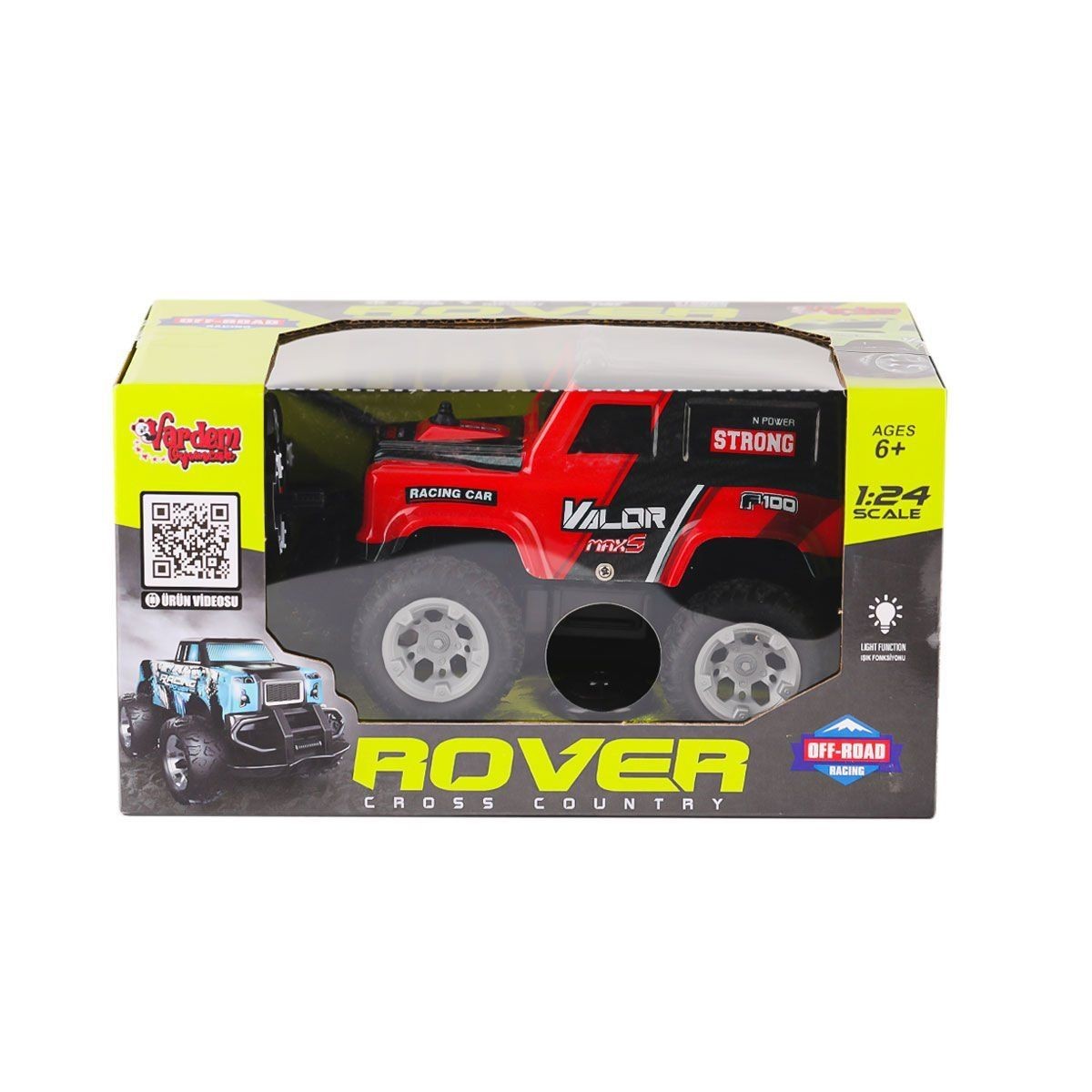 Syr-666-842-3-4-5-6-7 Kumandalı Şarjlı Rover Off Road Işıklı Araba 1:24 -vardem Oyuncak