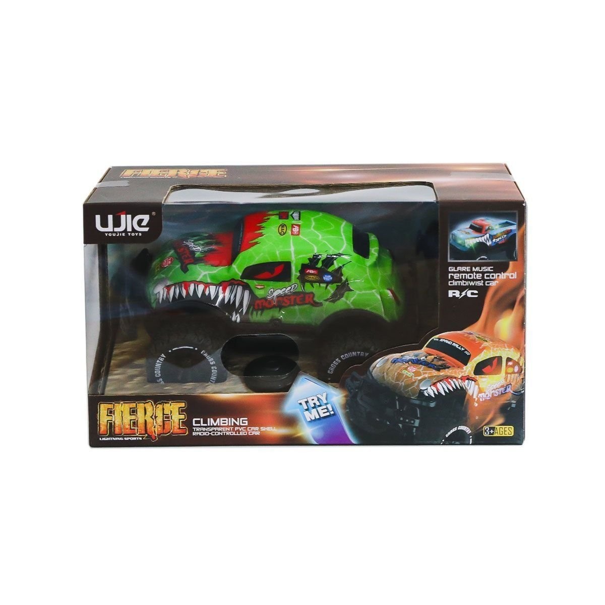 Uj99-y200uj99 Neon Işıklı Monster Araba -birliktoys