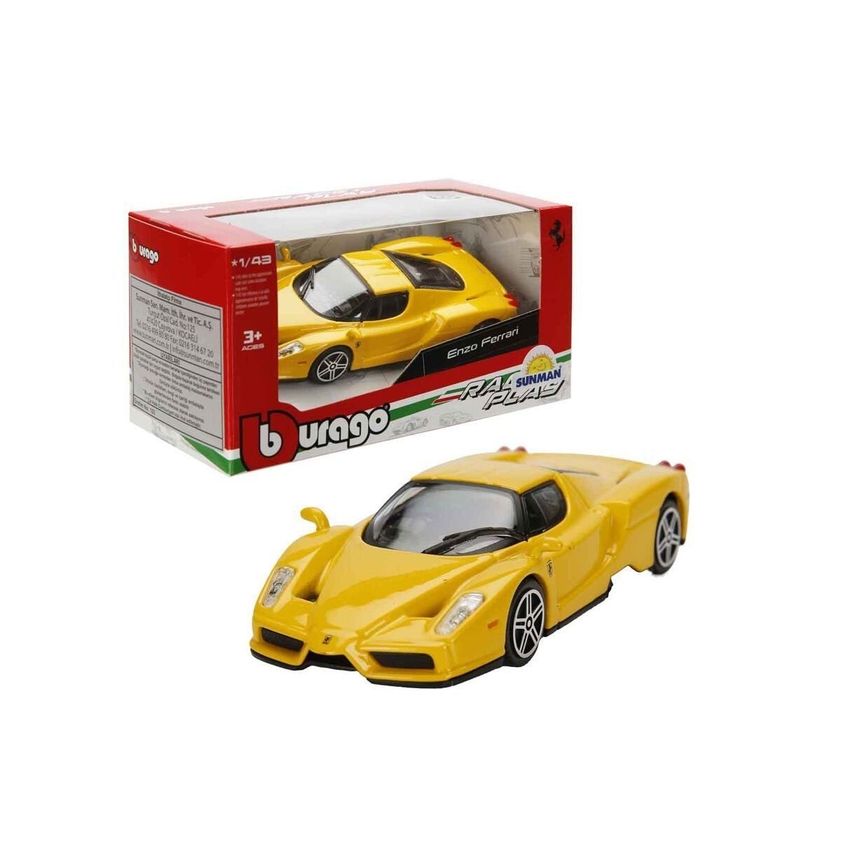 36000 Burago Race Play 1:43 Model Arabalar -sunman
