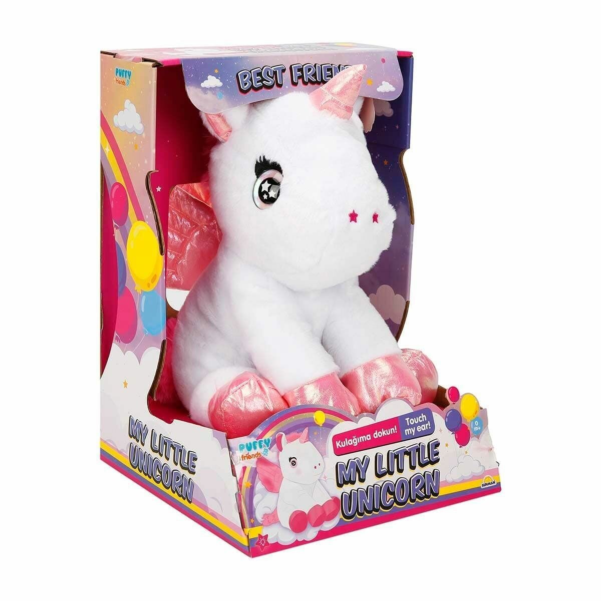3378 My Little Unicorn Işıklı Peluş -sunman