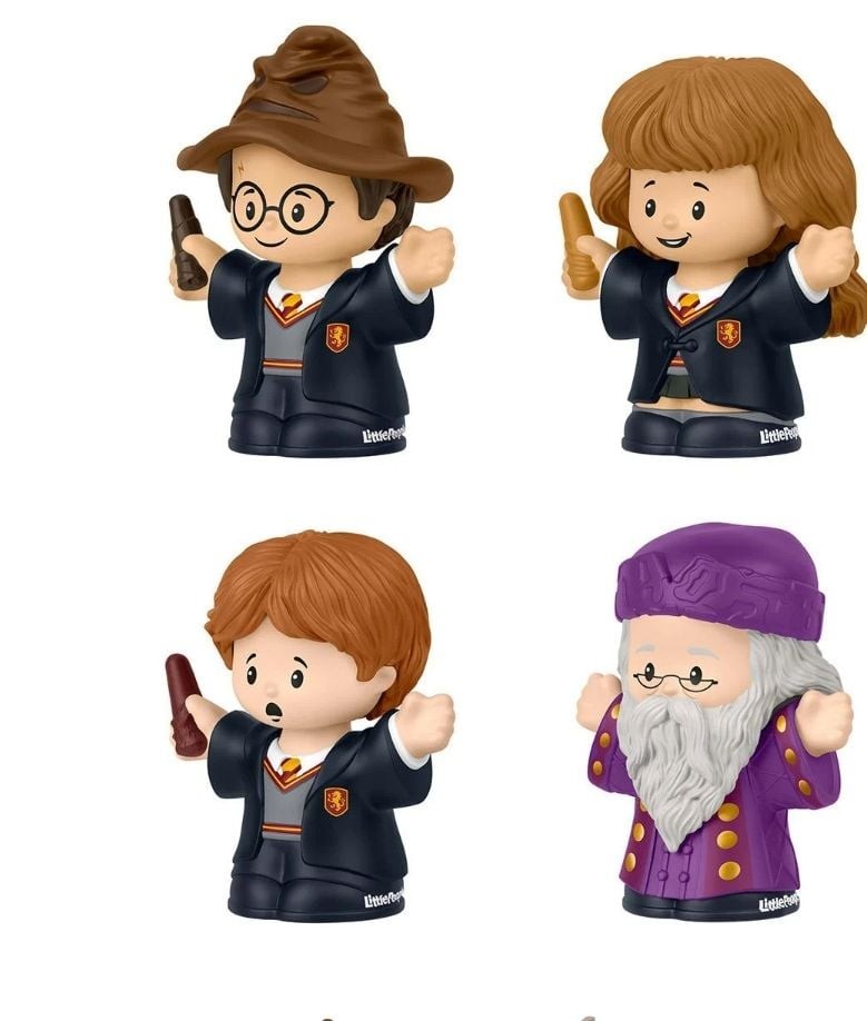 Hvg45 Little People Collector Harry Potter Ve Felsefe Taşı 4lü Figür Paketi