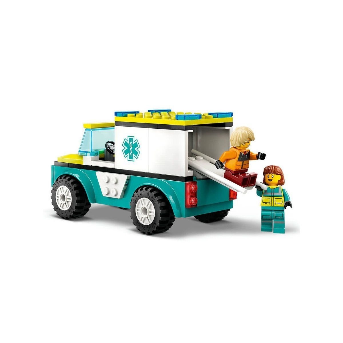 60403 Lego® City Acil Durum Ambulansı Ve Snowboardcu 79 Parça +4 Yaş