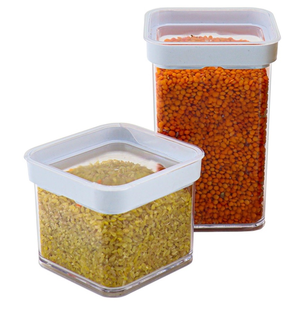 Vakumlu Kare Saklama Kabı - 1,50 Litre
