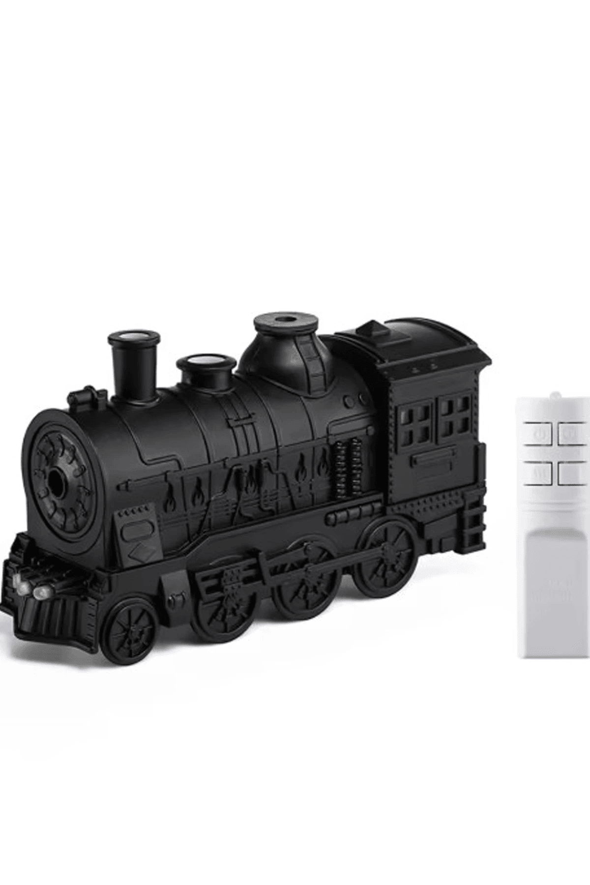 Tren Şeklinde Buharlı Oda Hava Nemlendirici Işık Buhar Makinesi Kumandalı